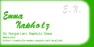 emma napholz business card